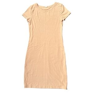 Wilfred Tan Mini Dress
